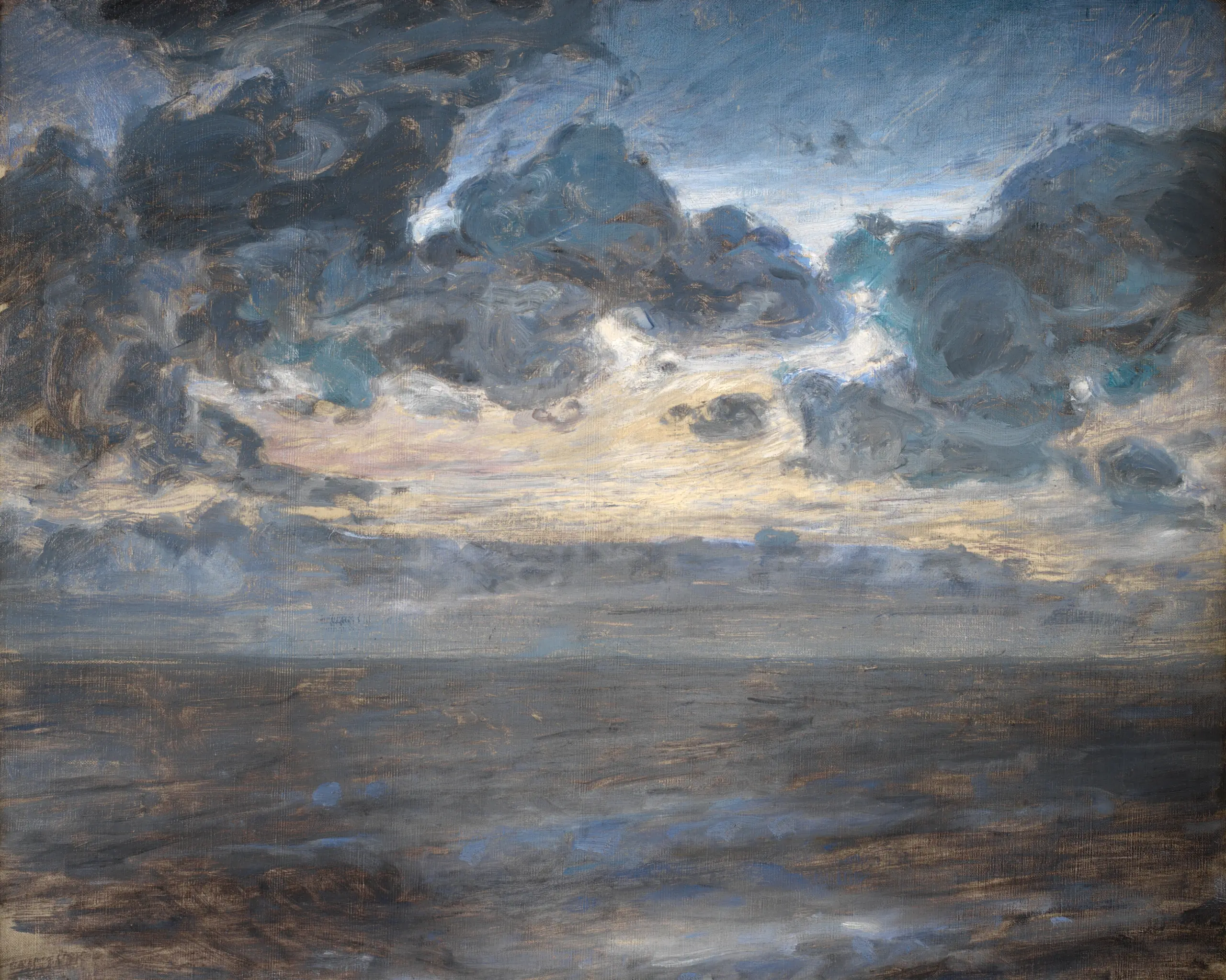 Midsummer Night at Tisvilde Beach, Julius Paulsen, 1886